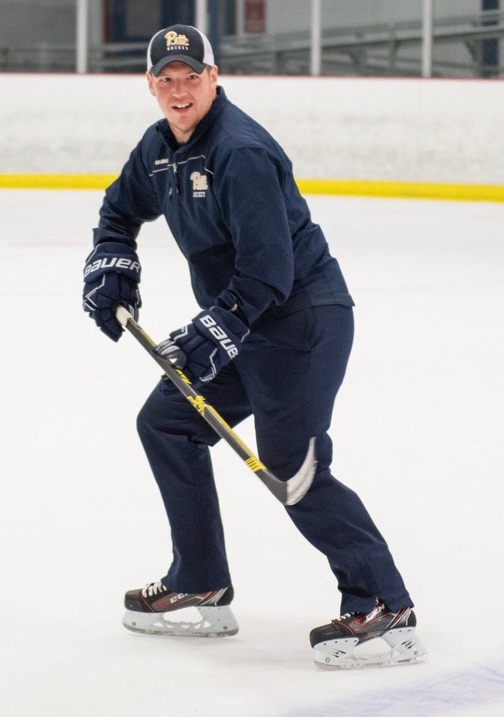 Pitt Hockey Coach with Flex Hockey Stick
