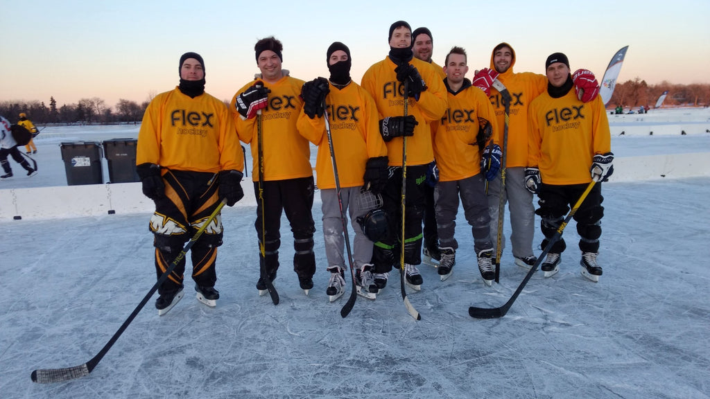 Flex Hockey Team at US Pond Hockey Championship